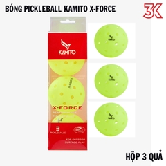 Bóng Thi Đấu Pickleball Kamito X-Force (hộp 3 quả)