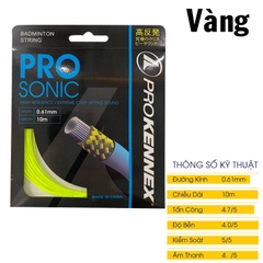 Dây đan vợt cầu lông Prokennex PRO SONIC 1 bộ