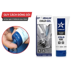 Gel Làm Lạnh cơ thể Starbalm Hà Lan - 100ml và 25ml 2021