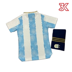 Áo đá banh Fex Thái Agentina 1 bộ có túi 2 bên 2022