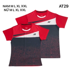 Áo cầu lông Yonex 2020 Nam Nữ Đỏ AT29