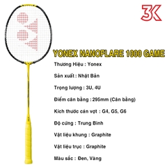 Vợt Cầu Lông Yonex Nanoflare 1000 Game 1 khung vợt 1 túi [Chính hãng][bảo hành 3T]