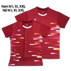 Áo cầu lông yonex 2019 Nam nữ Đỏ