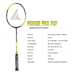 Vợt cầu lông ProKennex POWER PRO 707 1 vợt 1 túi