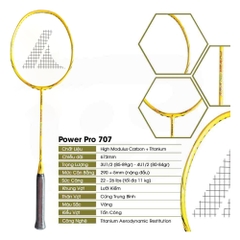 Vợt cầu lông ProKennex POWER PRO 707 1 vợt 1 túi