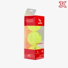 Bóng Thi Đấu Pickleball Kamito X-Force (hộp 3 quả)