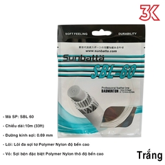 Dây cước căng vợt cầu lông Sunbatta Nhật Bản SBL 60 [Tặng mã 50k] [FreeShip] [Chính hãng]