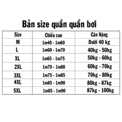 Quần bơi TECHNIC dạng lửng thun co dãn 4 chiều M-5XL