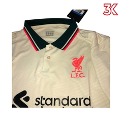 Áo đá banh Fex Thái Livepool sân khách 1 bộ có túi 2 bên 2022