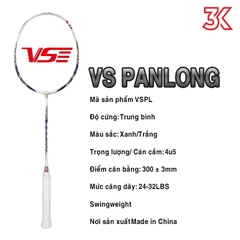 Vợt Cầu Lông VS PANLONG Nội Địa 1 Khung 1 Túi  [Chính hãng][bảo hành 3T]