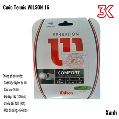 Dây cước tennis Wilson Revolve Spin 17 , Sensation 16 [Chính Hãng]
