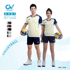 Bộ quần áo bóng chuyền nam nữ CV 01