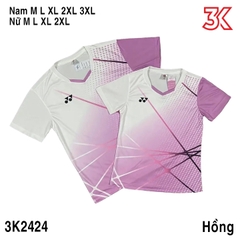 Áo cầu lông Yonex Nam Nữ mẫu 3K2424 1 Áo