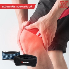 Băng đầu gối, đai bảo vệ khớp gối GoodFit GF516K 1 Chiếc [Chính hãng]