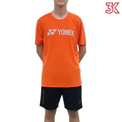 Áo cầu lông Yonex Training 2023 mẫu 3K07 thun lạnh 4 chiều 1 Áo