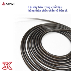 Dây nhảy thể thao Apavi JR-100 có đếm số tặng kèm 2 tạ