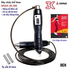 Dây nhảy thể thao Apavi JR-100 có đếm số tặng kèm 2 tạ