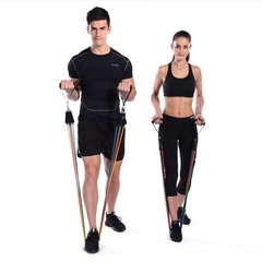 Dây Ngũ Sắc tập Gym bộ 5 dây kháng lực loại tốt