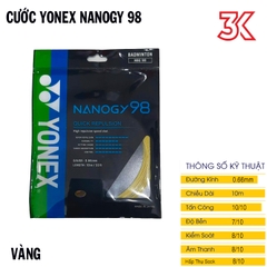Dây cước căng vợt Yonex Nanogy BG 98 [Tặng mã 50k] [FreeShip] [Chính hãng]