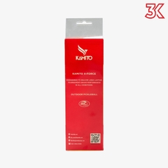 Bóng Thi Đấu Pickleball Kamito X-Force (hộp 3 quả)