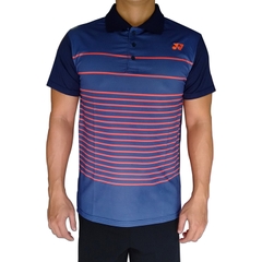 Áo cầu lông yonex cổ bẻ 2019 Nam nữ đen