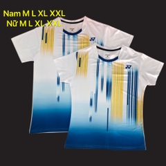 Áo cầu lông Yonex 2020 Nam Nữ Trắng