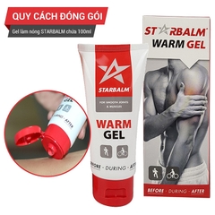 Gel làm nóng cơ thể Starbalm 100ml 2021