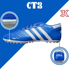 Giày đá banh sân nhân tạo khâu full đế Geet,CT3 34-44