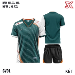 Bộ quần áo bóng chuyền nam nữ CV 01