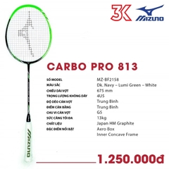 Vợt cầu lông Mizuno Carbo Pro 813 1 Khung vợt 1 Túi [Chính hãng] [Ảnh thật] [Có bảo hành] [Có sẵn]