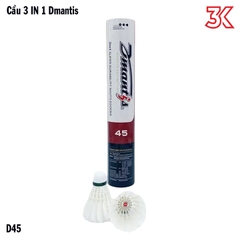 Hộp cầu lông 3in1 Dmantis D45 12 Quả 2 Tốc độ 74 75 [Chính hãng]