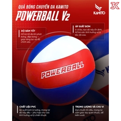 Quả Bóng Chuyền Da Kamito Power Ball V2
