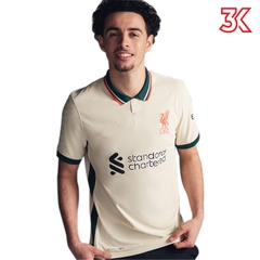 Áo đá banh Fex Thái Livepool sân khách 1 bộ có túi 2 bên 2022