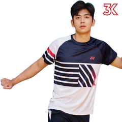 Áo cầu lông Yonex Nam Nữ 2 màu Đen Xanh Mẫu 3K03 2022 1 Áo