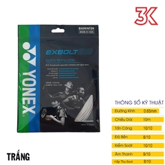 Dây Cước Căng Vợt Cầu Lông Yonex BG EXBOLT 65