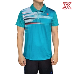 Áo cầu lông VICTEC cổ bẻ  Nam Nữ mẫu AVT18 Xanh ngọc