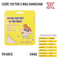 Dây Cước Căng Vợt Victor Hello Kitty VS-KT63 , Shinchan VS-63CS [Chính Hãng]