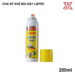 Chai xịt khử mùi giày LIGPRO 1 Chai