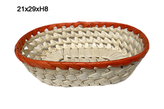 Palm leaf basket 31353