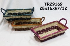 Bamboo bread basket SKU TR29169