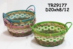 Bamboo bread basket SKU TR29177