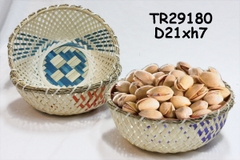 Bamboo bread basket SKU TR29180