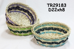 Bamboo bread basket SKU TR29183