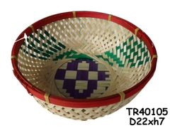 Bamboo bread basket SKU TR40105