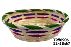 Bamboo bread basket SKU TR56906