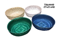 Bamboo bread basket SKU TR64449