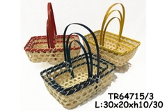 Bamboo bread basket SKU TR64715