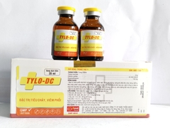 TYLO DC dung dịch tiêm đặc trị tiêu chảy, viêm phổi