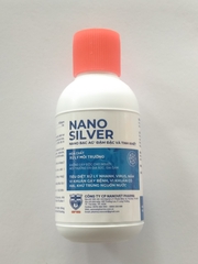 NANO SILVER hoá chất xử lý môi trường, tiêu diệt xử lý nhanh, virus, nấm, vi khuẩn gây bệnh