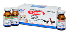 BIO CHYMOBEST thuốc tiêm vô trùng chống phù nề, tan máu bầm, kháng viêm, giảm đau trên chó, gia cầm